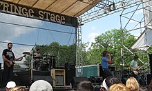 Ivoryline playing at the 2009 Creation Festival