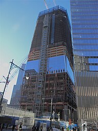 As of January 13, 2011, with the glass facade clearly visible.