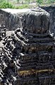 Stone carved kalasha, Kailasha Temple, Ellora Caves