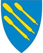 Coat of arms of Lenvik Municipality (1986-2019)