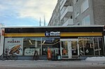 An R-kioski shop with postal services in Mäki-Matti.