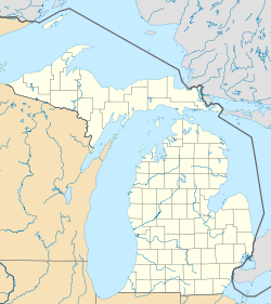 Nahma Township is located in Michigan