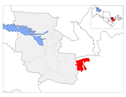 Location within Jizzakh Region
