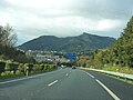 Heading south, just before crossing the E-70 in Torrelavega.