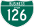 Interstate 126 Business marker