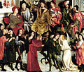 Oath taking in courtroom, 1493, now in the Städtisches Gallerie im Centrum, Wesel