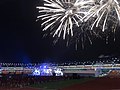 Fireworks after Black Eyed Peas' concert at the 2019 SEA Games closing ceremony
