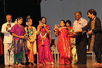 Kashi at the launch of her daughter, a Kuchipudi Dancer Prateeksha Kashi's dance DVD "The Magic of Kuchipudi" at Nayika