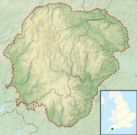 Butterdon Hill is located in Dartmoor