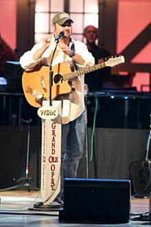 Singletary performing at the Grand Ole Opry in 2007