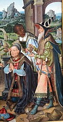 As one of the Magi by Joos van Cleve, c. 1520[35]