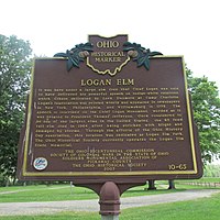 Logan Elm Ohio Historical Marker