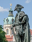Statue of Frederick the Great in front of Schloss Charlottenburg, Berlin