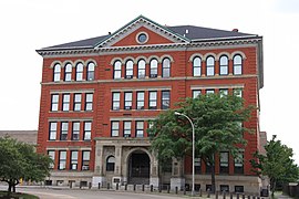 Allegheny High School, built in 1904, at 810 Arch Street.