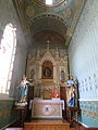 Altar of Nuestra Señora del Refugio (1906), inside the Templo del Señor del Encino, Aguascalientes, Ags.