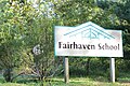 A picture of the Fairhaven Sign.