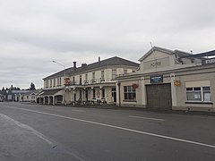 Mt Cook Line Building, next to the Gladstone Grand Hotel (July 2021)