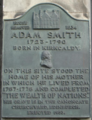Image 1Adam Smith (baptised 16 June 1723 – died 17 July 1790 [OS: 5 June 1723 – 17 July 1790]) was a Scottish moral philosopher and a pioneer of political economics. One of the key figures of the Scottish Enlightenment, Smith is the author of The Theory of Moral Sentiments and An Inquiry into the Nature and Causes of the Wealth of Nations. The latter, usually abbreviated as The Wealth of Nations, is considered his magnum opus and the first modern work of economics. Smith is widely cited as the father of modern economics.