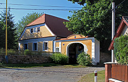 Old farmstead in Litichovice