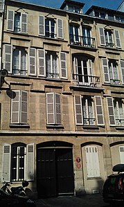 Maison Courmont, 28 rue de Liège, Paris