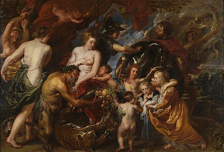 Minerva Protecting Peace from Mars (1629) by Peter Paul Rubens