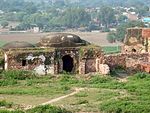 Fatehpur Sikri: Small Baths, north of Abul Fazl's house