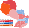 2008 Paraguayan Chamber of Deputies election results by department