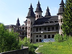 Castle in Łapalice
