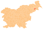 The location of the Municipality of Dornava