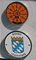 Safety test (here: valid until June 2007) and registration seal (Fürth, Bavaria)