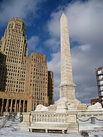 McKinley Monument by Alexander Phimister Proctor in front of Buffalo City Hall, Buffalo