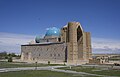 Mausoleum of Khoja Ahmed Yasawi, reparation works financed by the Yaushev family in 1899[7]