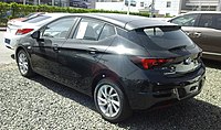 Rear view (hatchback, pre-facelift)