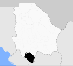 Municipality of Guadalupe y Calvo in Chihuahua