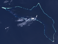 File:Kwajalein Atoll in 2003 by Landsat 7