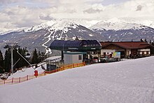Snowy image of Muttereralmbahn Station