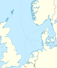Battle is located in North Sea