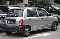 2003–2007 Perodua Kelisa EX Facelift (rear)