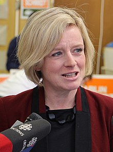 Leader of Alberta NDP and the Official Opposition Rachel Notley was critical of the proposed Sovereignty Act.