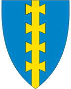Coat of arms of Stordal Municipality (1991-2019)