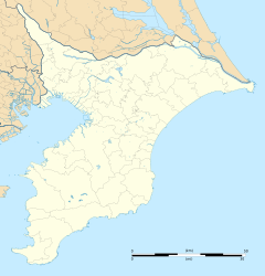 Makuharihongō Station is located in Chiba Prefecture