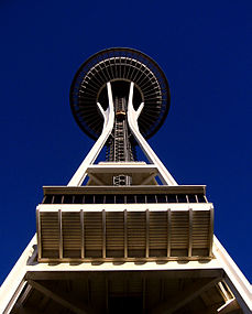 View from the base of the Needle