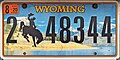 Image 6Since 2016, Wyoming license plates feature Squaretop Mountain in the background. (from Wyoming)
