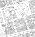 Holles Street (centre right) on an 1870s Ordnance Survey map.