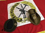 PSP Beret and Soviet-made Afghanistan War Panamka Hat