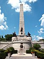 Image 41The Lincoln Tomb in Oak Ridge Cemetery, Springfield, where Abraham Lincoln is buried alongside Mary Todd Lincoln and three of their sons. The tomb, designed by Larkin Goldsmith Mead, was completed in 1874. Photo credit: David Jones (from Portal:Illinois/Selected picture)