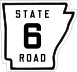 State Road 6 marker
