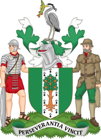 The arms of Kesteven County Council