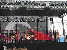 MercyMe in concert in 2012.