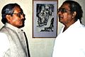 Padma-Bhushan Akbar Padamsee with Rammanohar